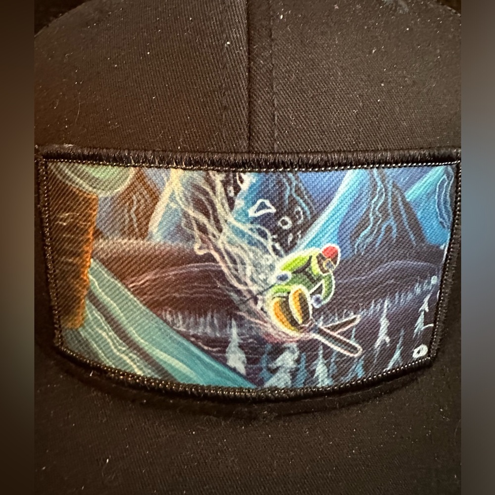 Ski design hat artist design hat adjustable